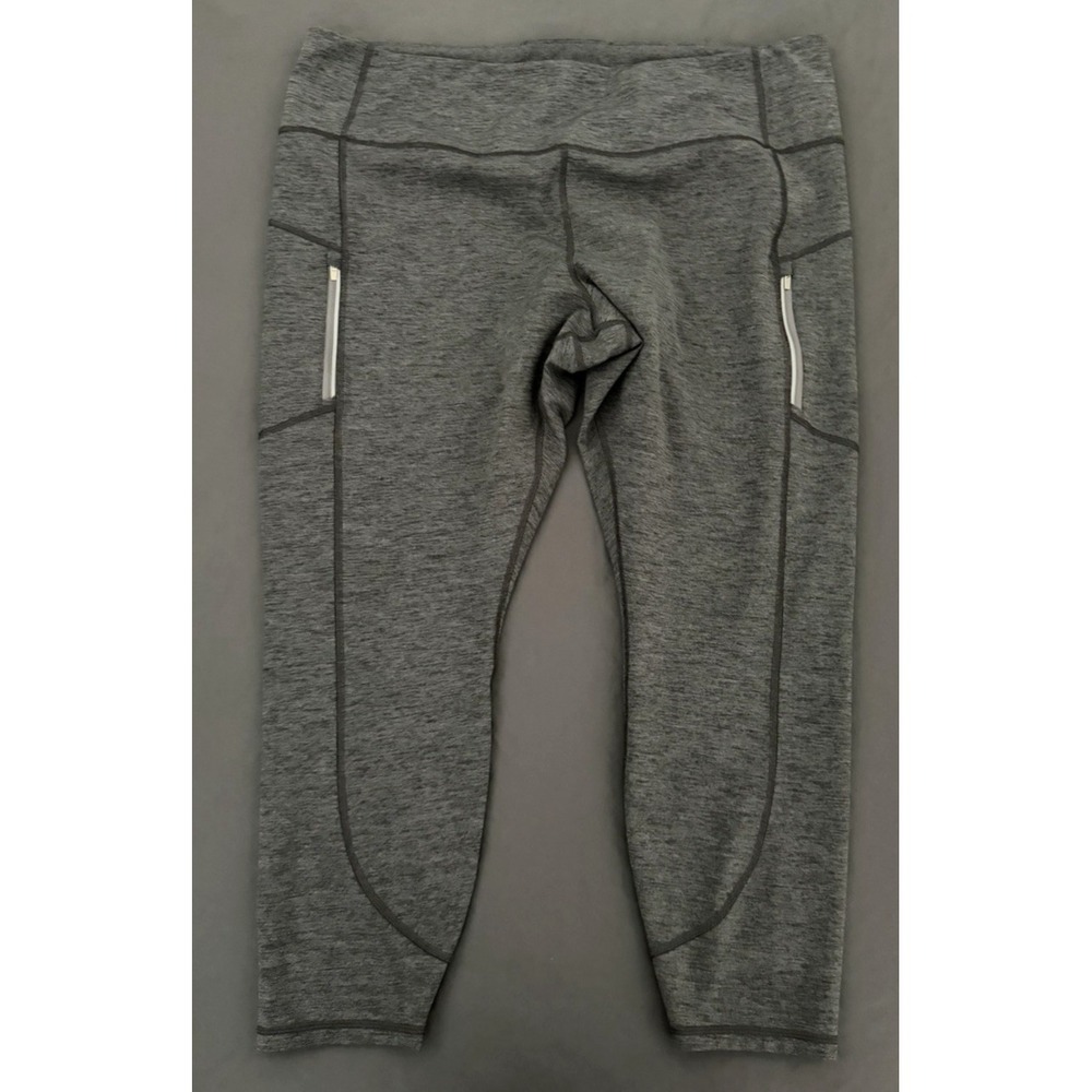 Athleta Rainier Tight Leggings Jogger Womens Size 3X Gray‎ Athletic Stretch